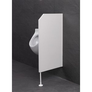 Varile Urinoir en plastique brillant avec tuyau d'évacuation de 2 m, sans eau, cabines de WC, urinoir