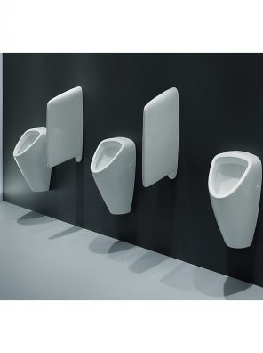 Urinoir céramique CAPRINO avec détection radar invisible (Sur pile) – Image 2