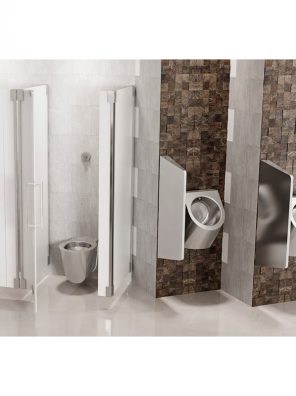 Urinoir mural automatique URBA-TH inox à détection invisible – Image 2