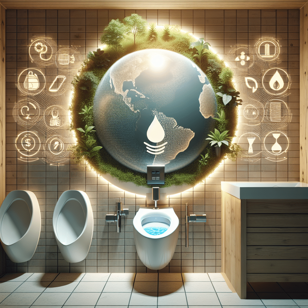 Economies d'eau réalisées grâce à un urinoir