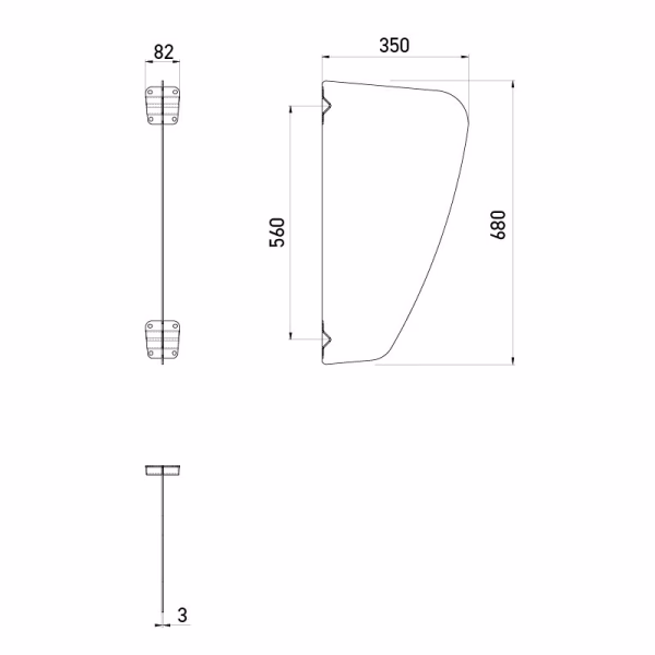 Séparateur FORTI inox 3mm
