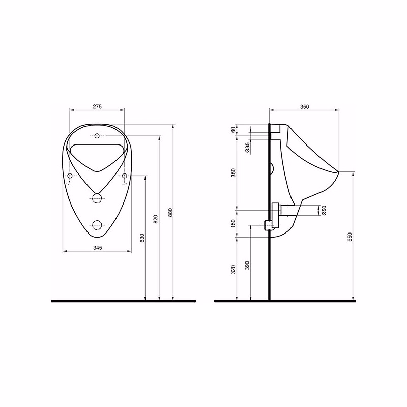 Urinoir FELIX 24V ext. – Image 2